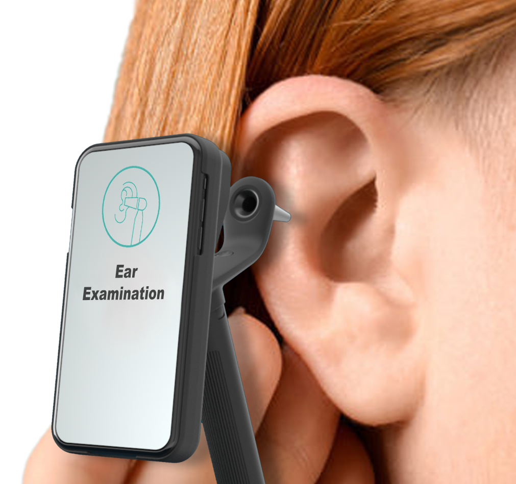 Hearing test and ear examination